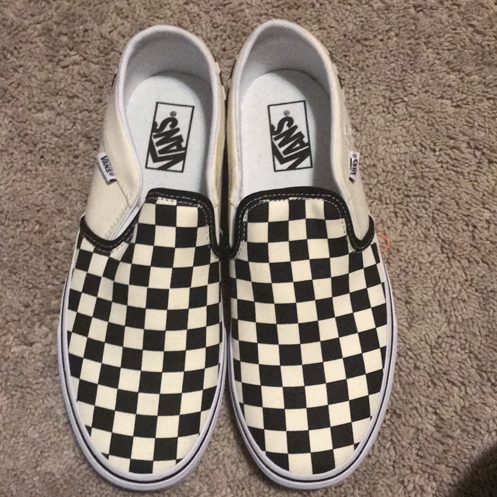 Checkered vans